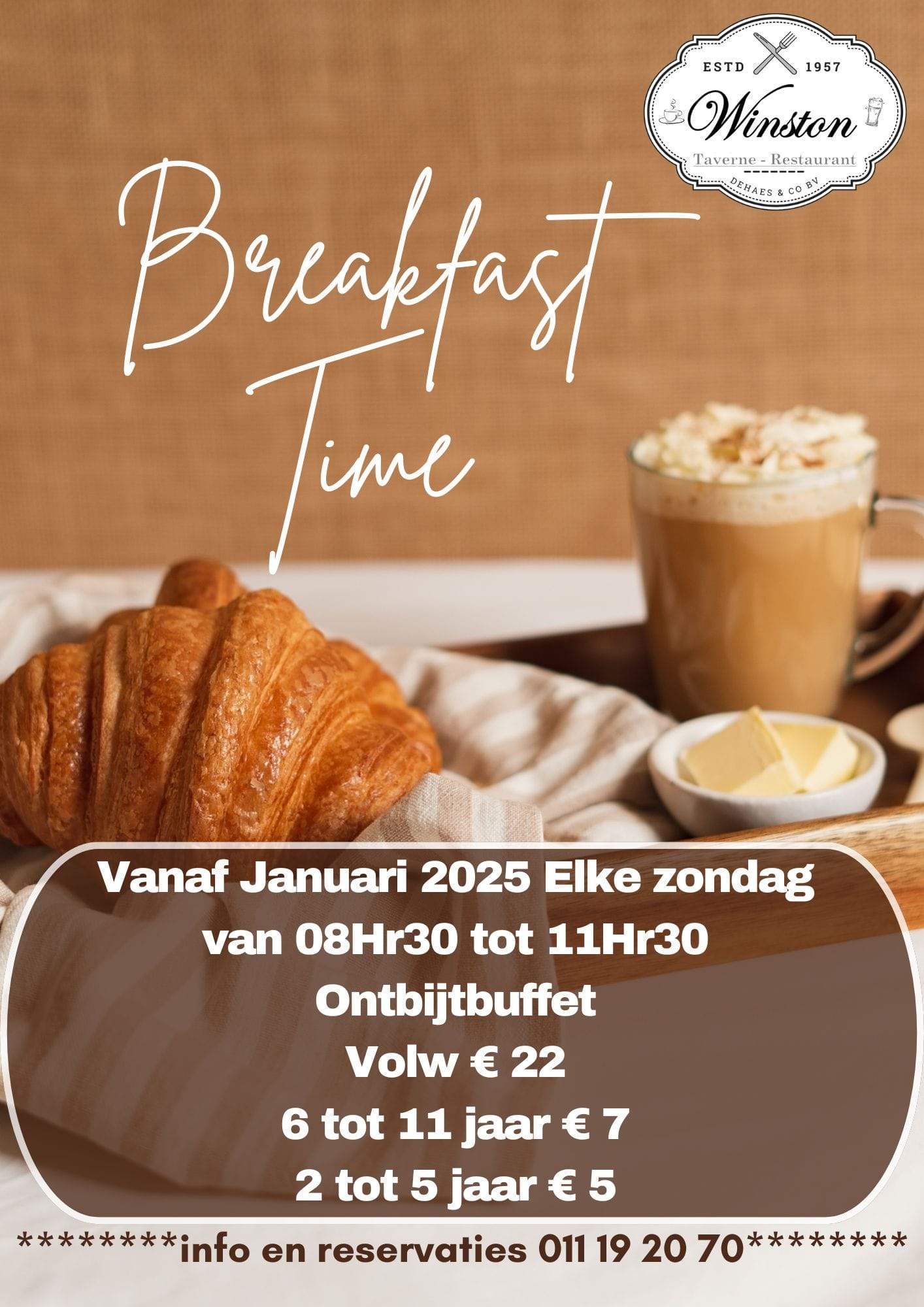 ontbijt in deWinston